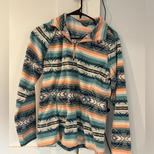 Eddie Bauer quarter zip fleece